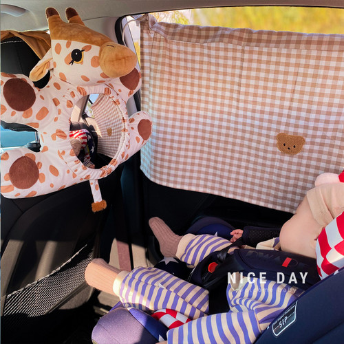 韩国ins汽车儿童安全座椅反向宝宝观察镜子婴儿T反光镜提篮后视镜