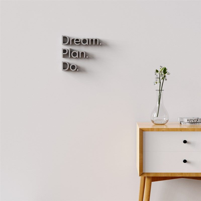 工业风质感立体英文水泥字母励x志句子创意文化墙面墙壁装饰贴ins,家居饰品,文化墙贴,淘宝优惠券,粉丝福利购,淘宝优惠卷