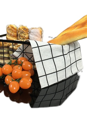 厨房仿真蔬菜水i果面包样板房展厅创意家居装饰品摆件组合套装道