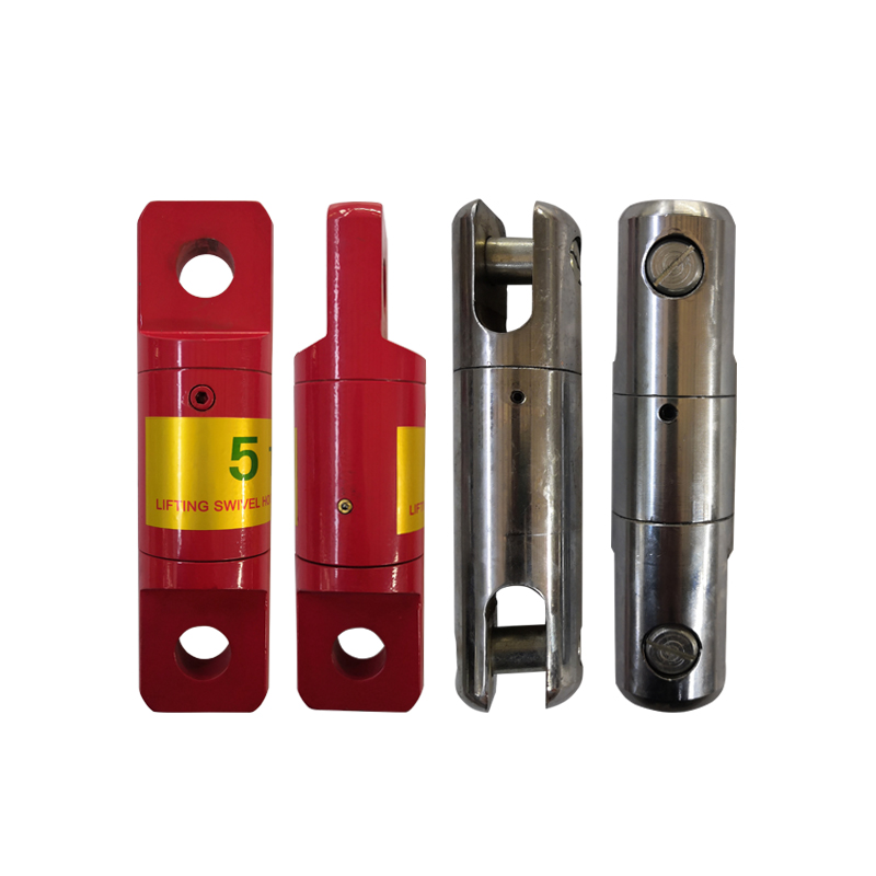 重力旋转环d旋转连接器万向旋转接头电力牵引钢丝绳防旋转吊环1t2