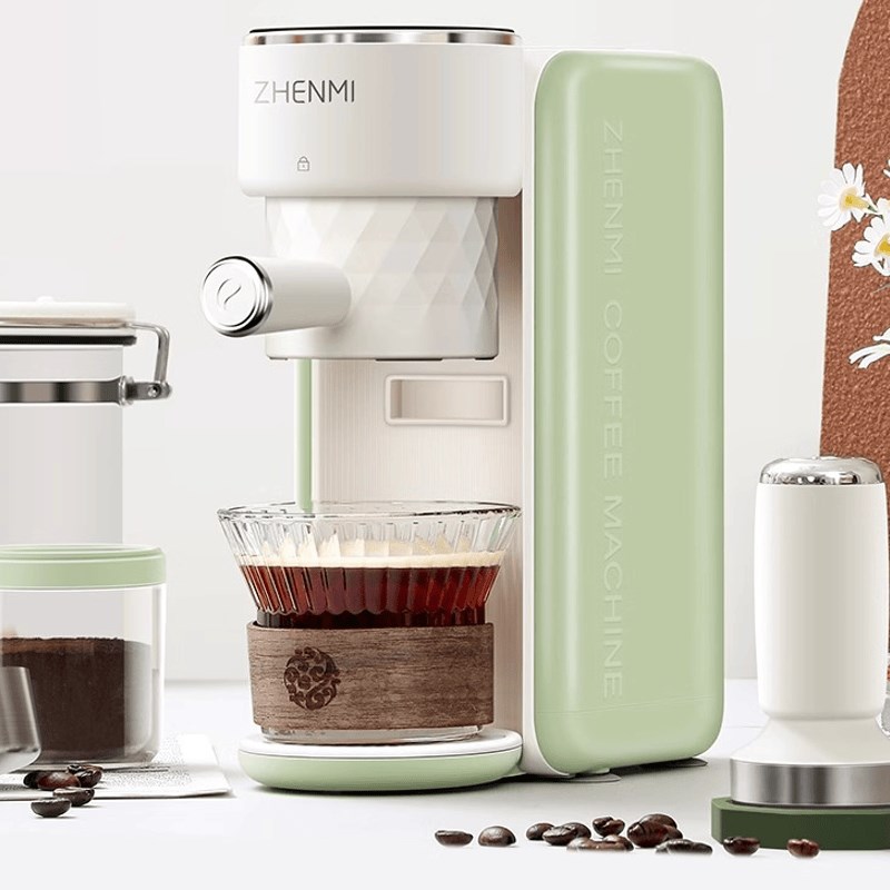 意式小型便携式咖啡机胶囊半自动家用浓缩咖啡茶V饮机美式咖啡