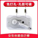手摇轮手摇机升降器摇把手柄免打孔 升降晾衣架手摇器配件通用老款