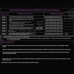 用于春风700MT改装 DLM品牌 尾灯刹车爆闪安全提示控制器7种效果