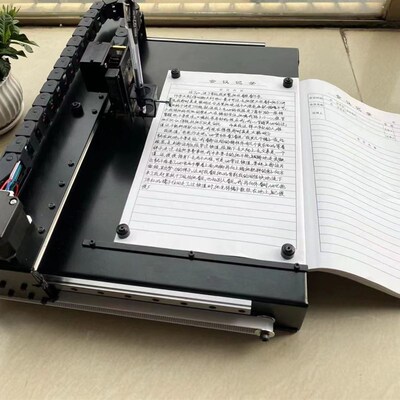 写字机器人资料换纸打印机绘画填表笔记本打字机无线画图纸签名