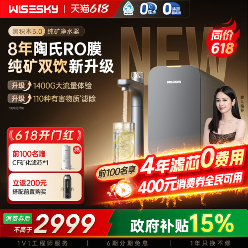 韦思卡尔黑积木3.0纯矿净水器
