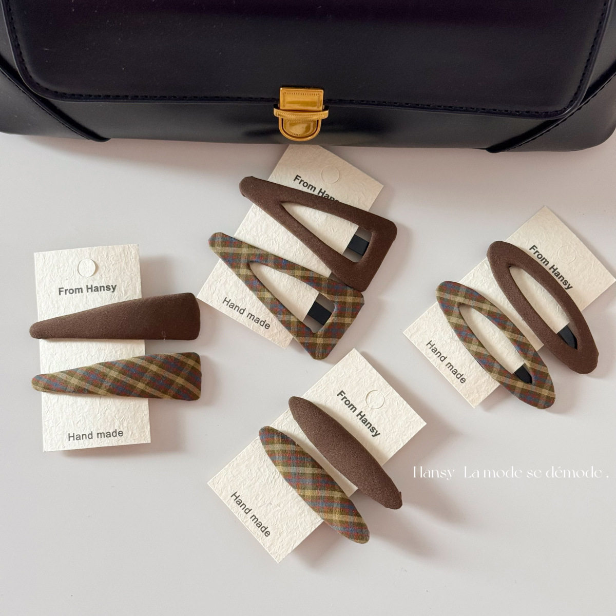 韩版咖绿色格纹几何BB夹对夹复古时尚刘海夹侧边夹儿童发饰新款,饰品/流行首饰/时尚饰品新,发饰,淘宝优惠券,粉丝福利购,淘宝优惠卷