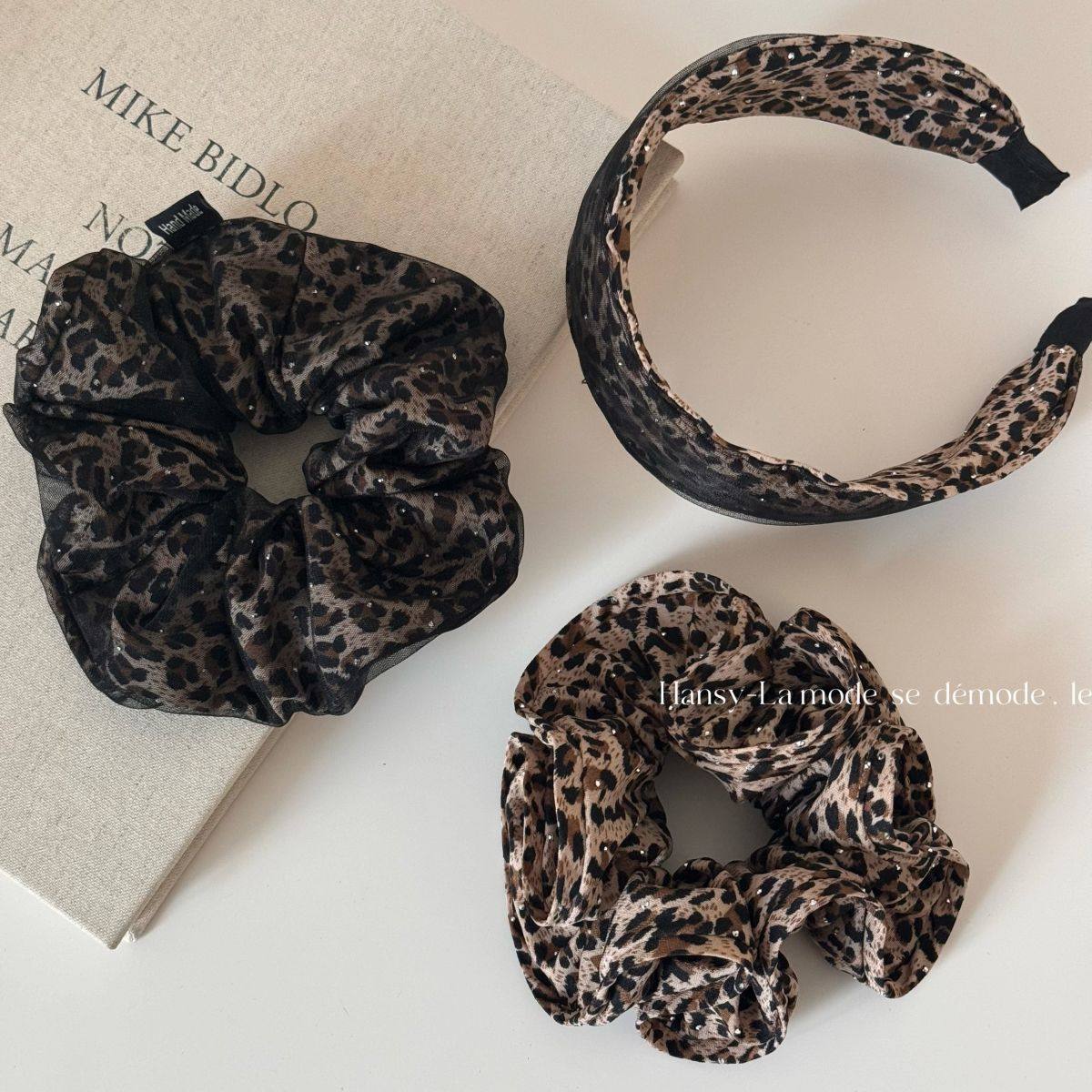 烫钻黑纱豹纹发圈洋气时尚百搭花苞收腰圈头花复古发绳发饰新款,饰品/流行首饰/时尚饰品新,发饰,淘宝优惠券,粉丝福利购,淘宝优惠卷