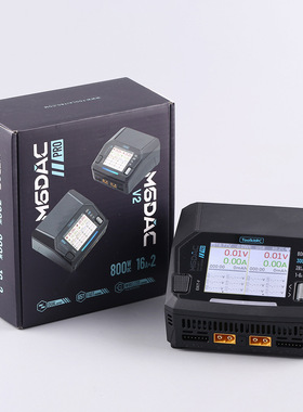 ToolkitRC M6DAC V2双路航模车船锂电池充电器1-6S DC800W AC200W