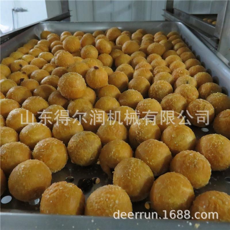 奶酪芝士全DER-600棒地瓜丸子裹糠 脆皮年糕上糠机 隧道裹、涂新