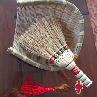 五福小扫把儿童小扫把簸箕组合套装家用小笤帚扫床沙发搬家小笤帚