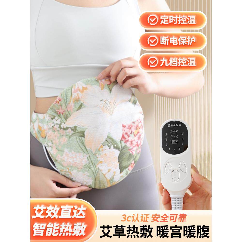 艾灸宝电加热腰带艾绒艾草包家用理疗艾宝艾灸包热敷包袋腹部暖宫