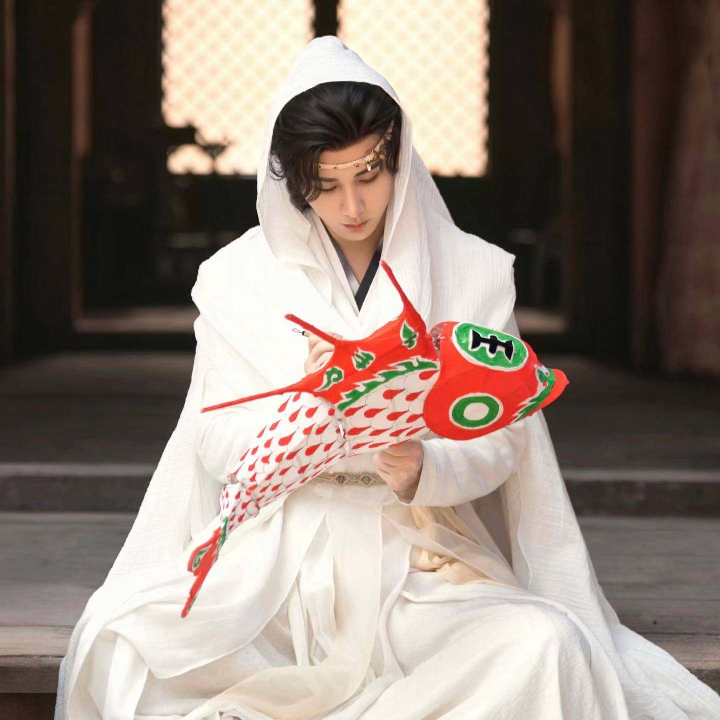 大魚徽州魚灯发光鱼灯冰箱贴国潮手持鱼灯伴手纪念品非遗礼物