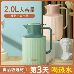保温水壶暖水壶热水壶热水瓶小暖瓶 清水智能保温壶家用大容量欧式