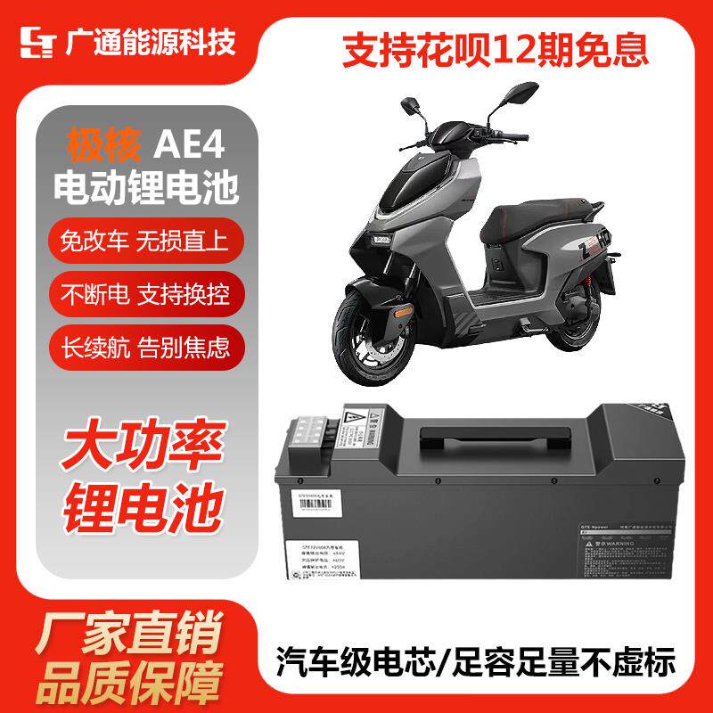 极核AE4 AE4max AE5ipro ez3i AE7 AE8电摩通用锂电池