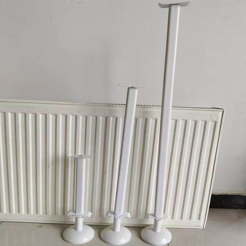 22K钢制板式暖气片地支架暖气片支架钢制加厚地脚托架暖气片支架