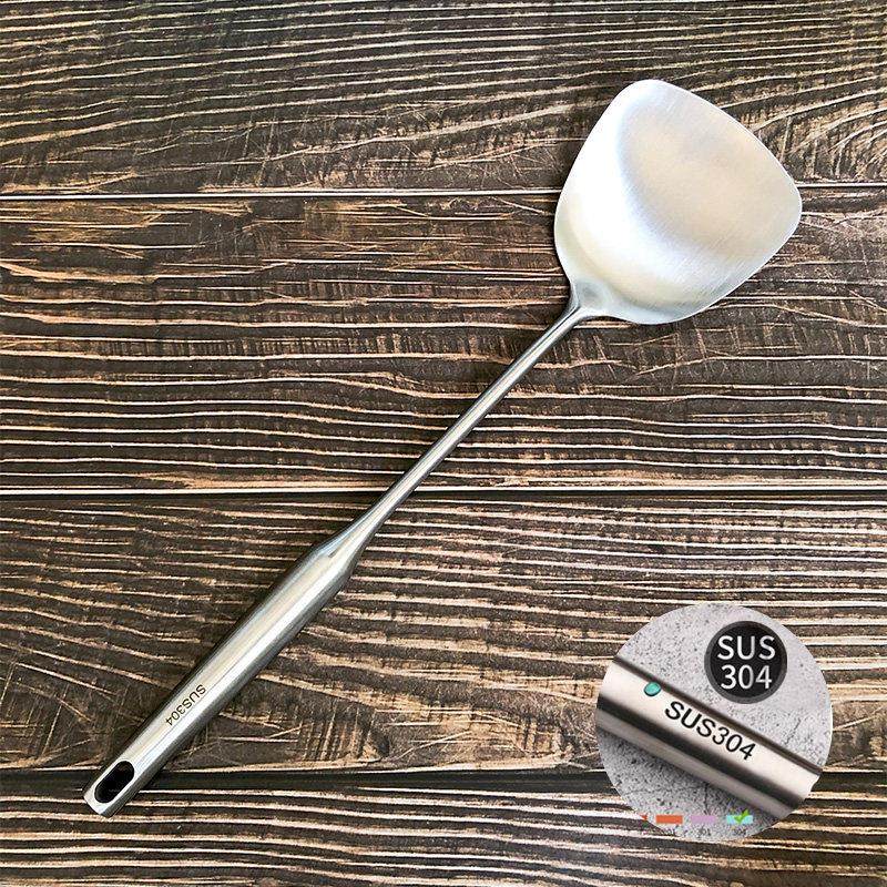 花梨木304不锈钢锅铲一体加厚长柄炒菜铲子木柄老式铁铲厨具家用,厨房/烹饪用具,锅铲,淘宝优惠券,粉丝福利购,淘宝优惠卷