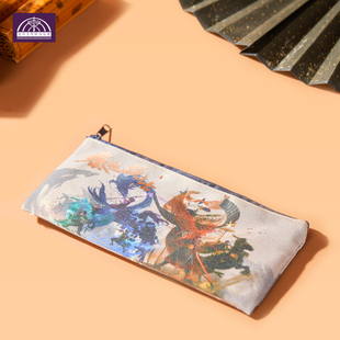 秦风锐士笔袋创意礼品便携学生文具高颜值铅笔橡皮收纳袋送孩子