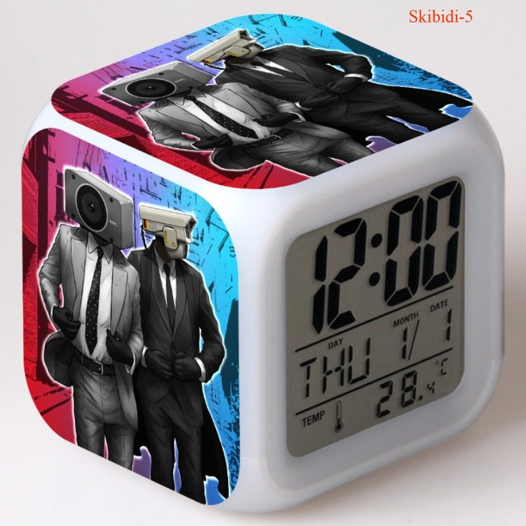 马桶人大战监控人闹钟Skibidi