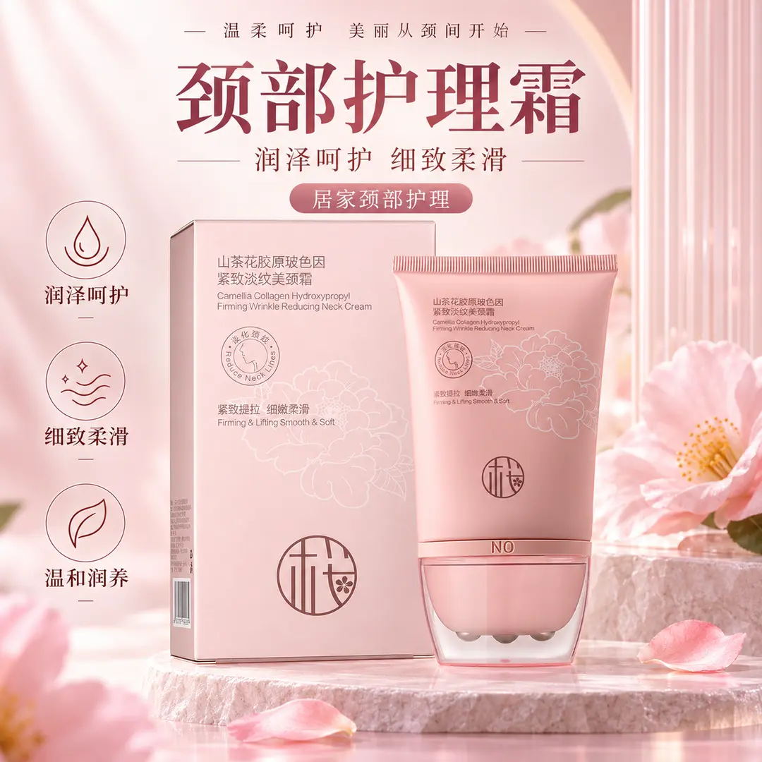 樱素肌胶原玻色因紧致淡纹美颈霜