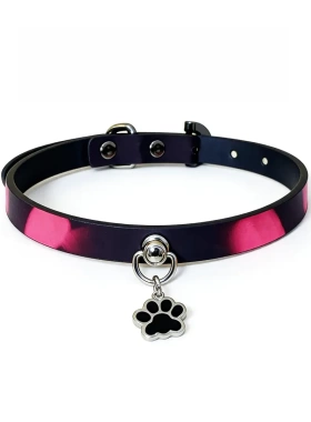 【桃气】温变变色猫爪吊坠颈链