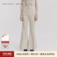 RODERIC 女 休闲裤 WONG秋冬款 高级质感原创复古插袋气质显瘦喇叭裤