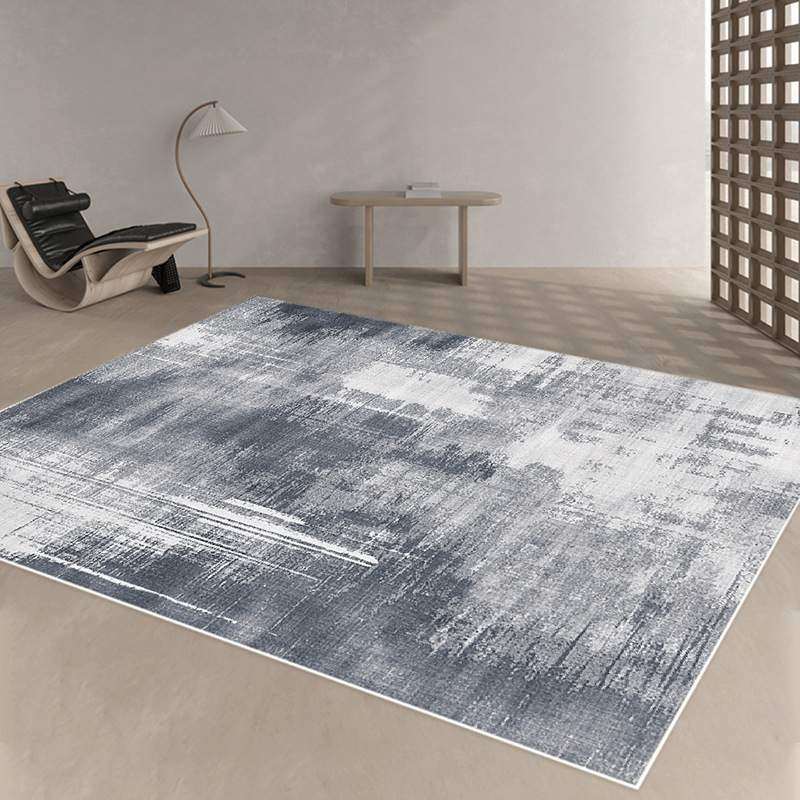 水洗背仿羊绒客厅地毯现代简约风地垫耐脏易打理床边毯沙发茶几毯