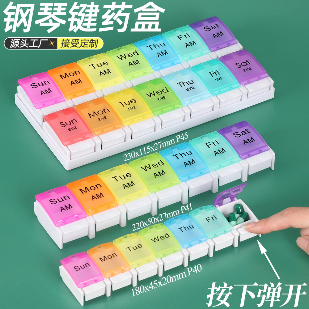 药品保健品收纳盒医药试剂条包装图片