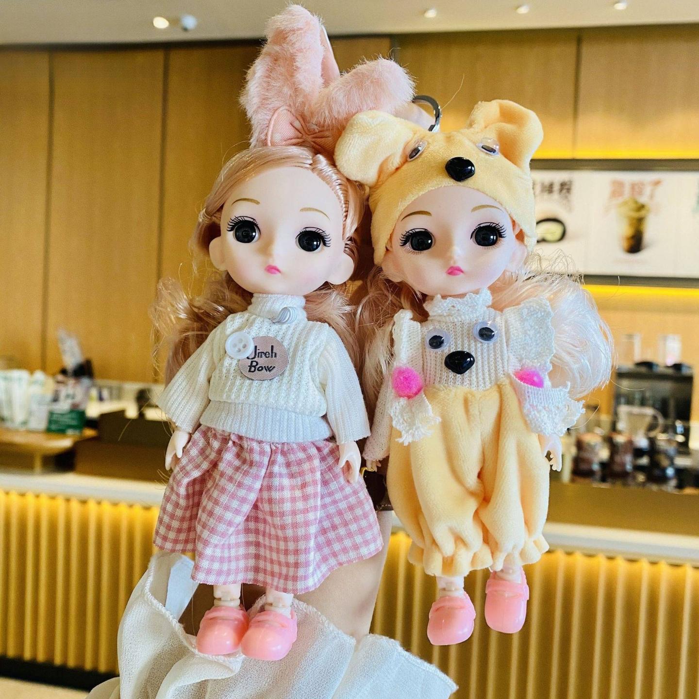 女孩关节可动人偶可爱乖巧换装