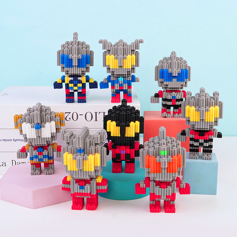 新款微颗粒公仔小颗粒串联积木男孩女孩拼装儿童益智玩具学生礼物,玩具/童车/益智/积木/模型,普通塑料积木,淘宝优惠券,粉丝福利购,淘宝优惠卷