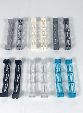 兼容30517小颗粒拼装积木配件2*2*10积木支撑柱模型搭建柱零件