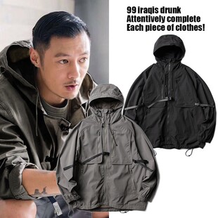 MADNESS MDNS WRUEI OVERCOAT 余文乐冲锋衣外套潮牌百搭工装夹克