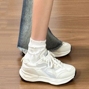 RV赵露思同款2025款校园运动鞋轻便老爹增高百搭ins学生跑步鞋子