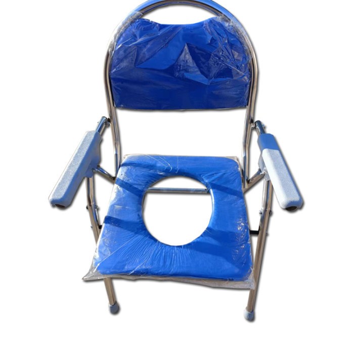 不锈钢家用可折叠坐便椅孕妇坐便器残疾人移动马桶椅凳老人沐浴凳