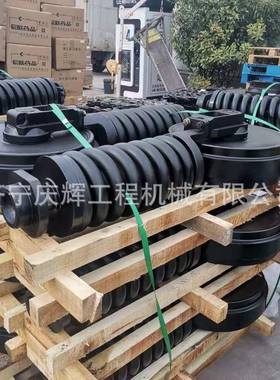 挖掘机PC200-8涨紧油缸机引导轮总成支重轮钩PC204-ZML8履带板总