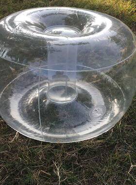 充圆凳凳小子沙发脚垫气凳腿户外便携折叠休闲矮椅子小号直径EWFd