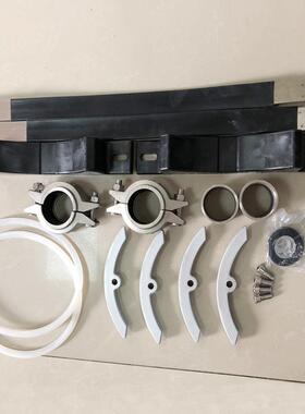 8040璃钢膜膜壳密进出水口FRP反渗透压力容器端板YT玻璃钢封玻圈R