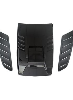 汽车假出风口引口LSM擎盖纤装饰风口改装碳纹通风口进风口机假风