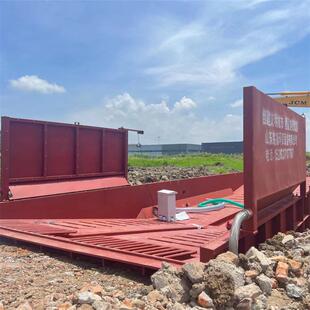 建筑工地洗车50816米可移动下沉式车土车渣洗池工程车过槽水槽