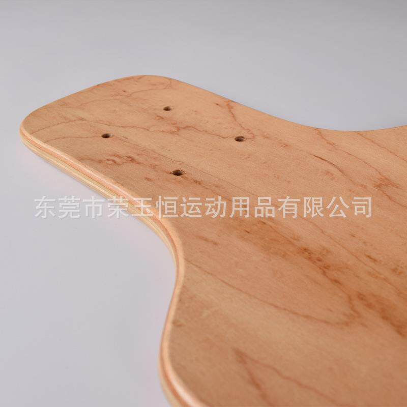 枫木YEQ板陆地冲板浪板滑速公路长板双翘降板面鱼板电动滑板板面