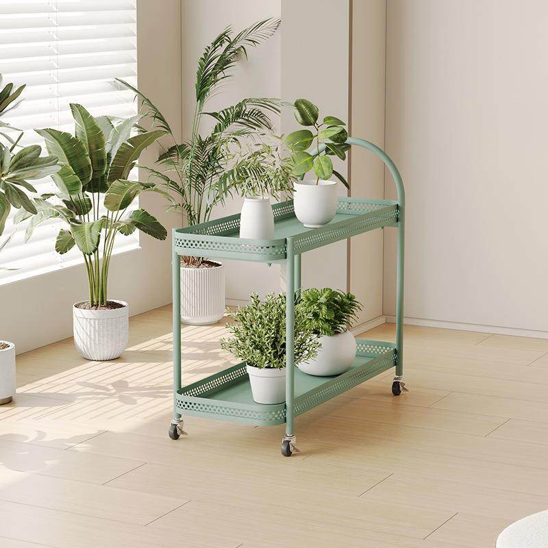 新品可移红动花架地阳台落客厅铁花盆架网简约不7TS8S56J占地艺多