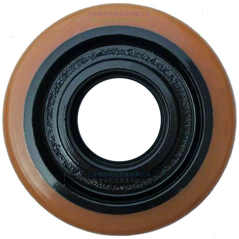 杭州电轮堆高机CDD1承重轮负6载子动3442HC升高机牛筋轮前轱辘子