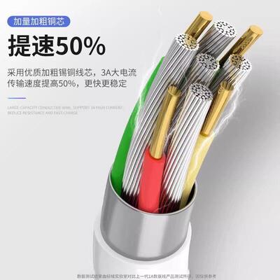 适用VIVOY000数据线90W超闪充vivoy500充电快线8.55A快充vivoY505G手机数据线vivoy500充电线适用Y500加长2米