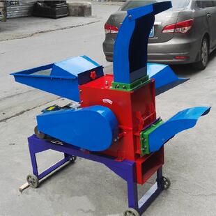 家用小型铡丝草粉碎电机铡揉FMG粉碎一体草机两相切草机