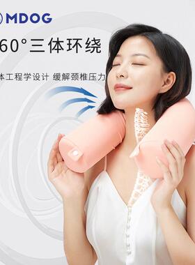 P枕66D米度狗u型枕办公室午机睡开车脖子靠枕便携u形头旅uxzxt01