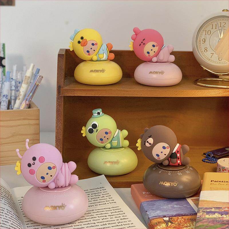 机械计时器皇冠猴倒时卡通可爱学习时间管理定时器厨房提醒器器