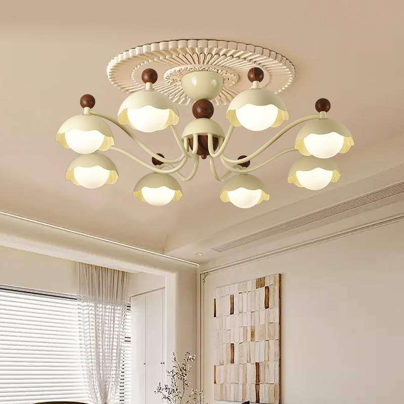 法式奶油风创意蛋壳吊灯客厅主灯中古风餐桌餐厅灯复古卧室护眼灯,纺织面料/辅料/配套,纺织机械配件,淘宝优惠券,粉丝福利购,淘宝优惠卷