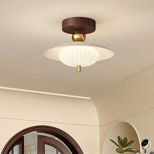 法式门厅灯小走廊灯卧室灯中古过道灯新款复古高级感新中式吸顶灯