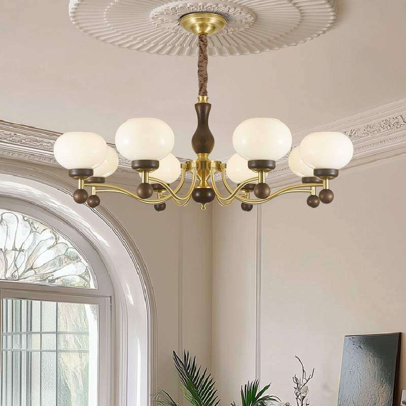 全铜美式中古法式复古客厅吊灯高端白蜡木主卧餐厅灯护眼新款吊灯,纺织面料/辅料/配套,纺织机械配件,淘宝优惠券,粉丝福利购,淘宝优惠卷