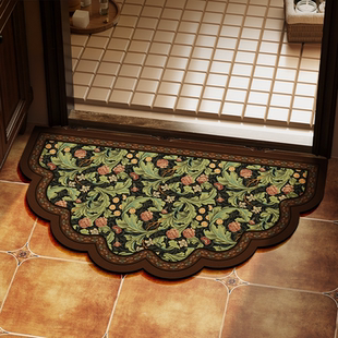 新款美式浴室地垫卫生间厕所门口脚垫硅藻泥吸水速干防摔家用地垫