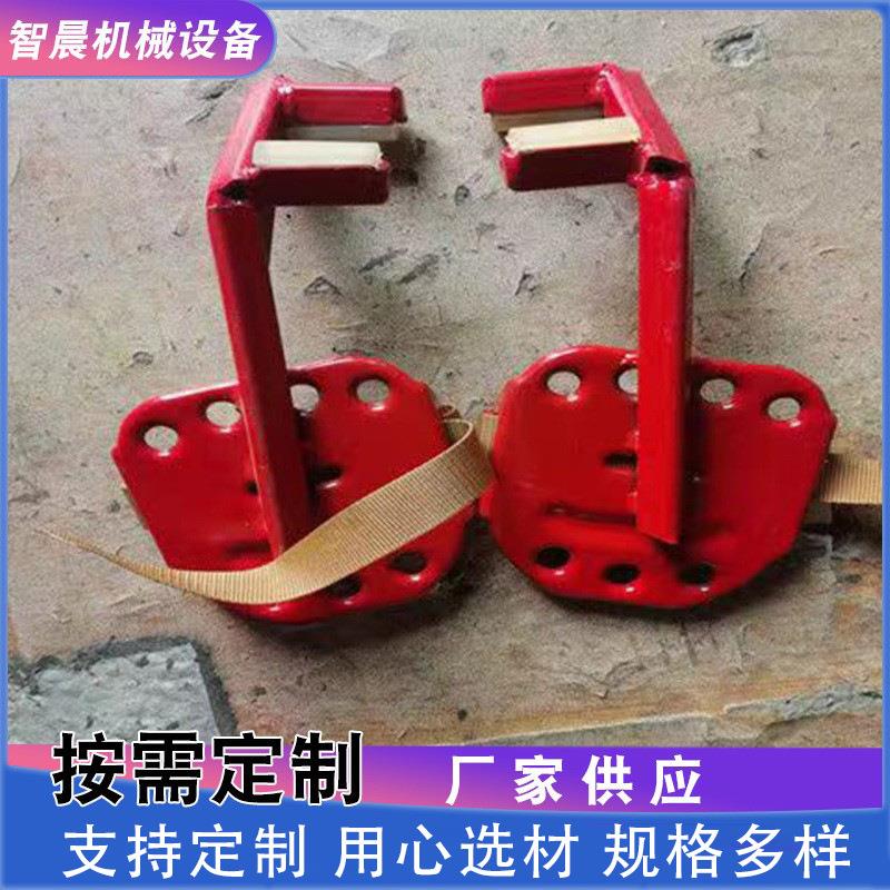 h钢登高铁鞋建筑工地半脚铁鞋脚扣登高用防滑铁鞋h钢登高铁鞋现货